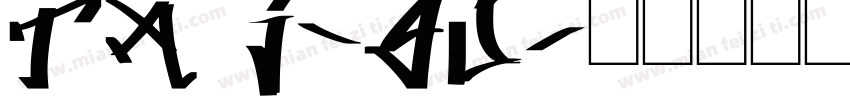 TA j_gu字体转换